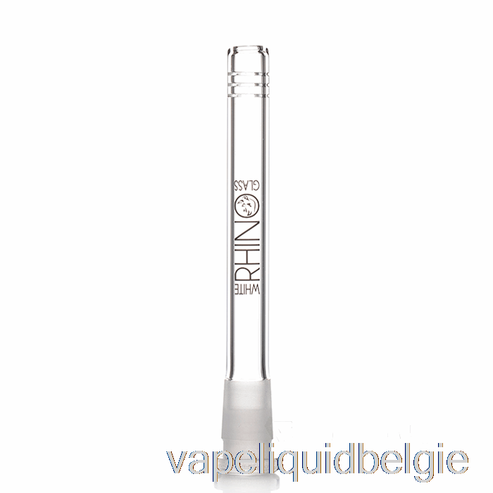 Vape België Witte Neushoorn 19/14 Glazen Downstem 5.5inch